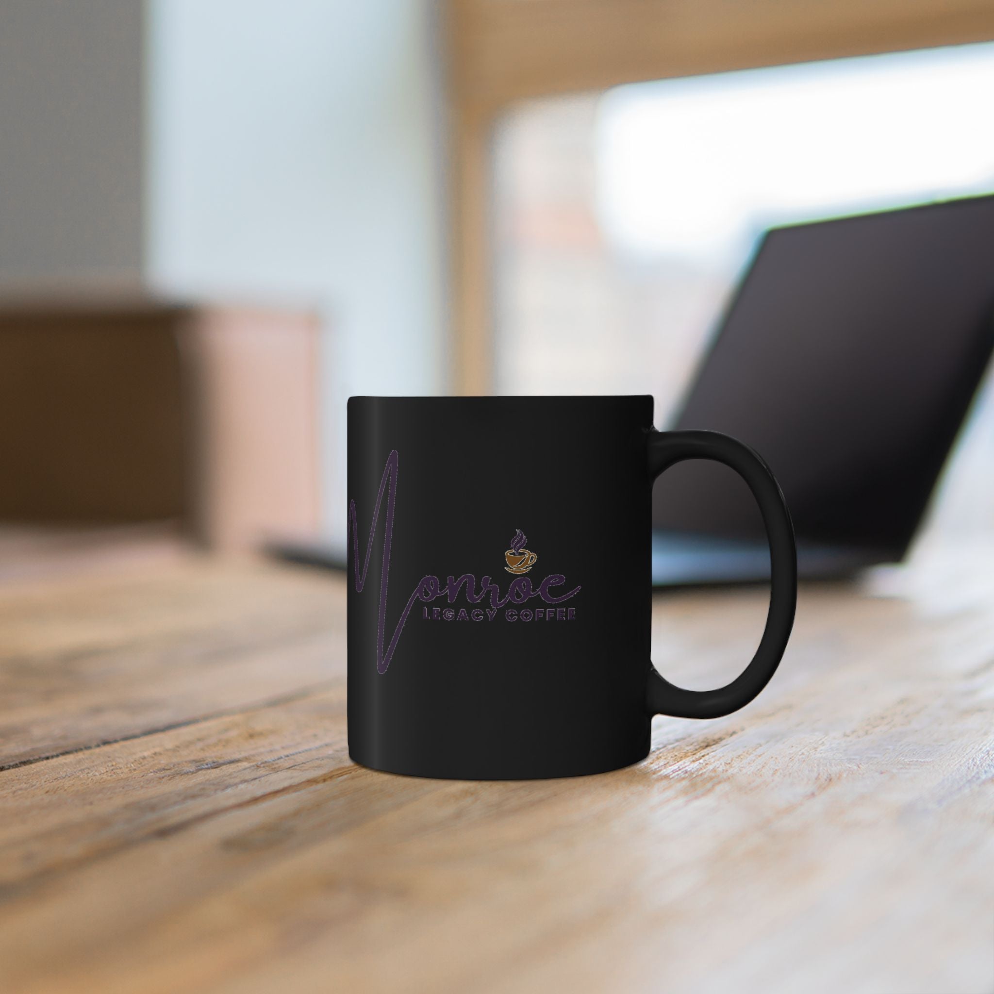Black Ceramic Mug